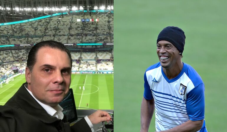 Christian Martinolli le jugó una broma pesada a Ronaldinho ESPECIAL