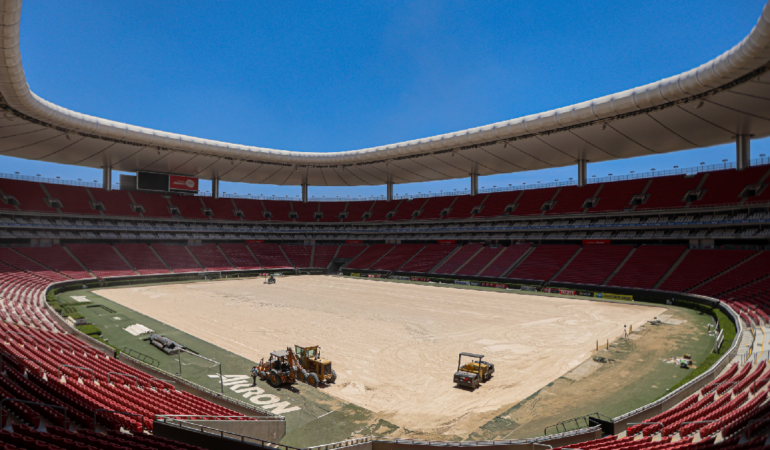 Comenzaron las remodelaciones del Estadio Akron foto_ David Tamayo