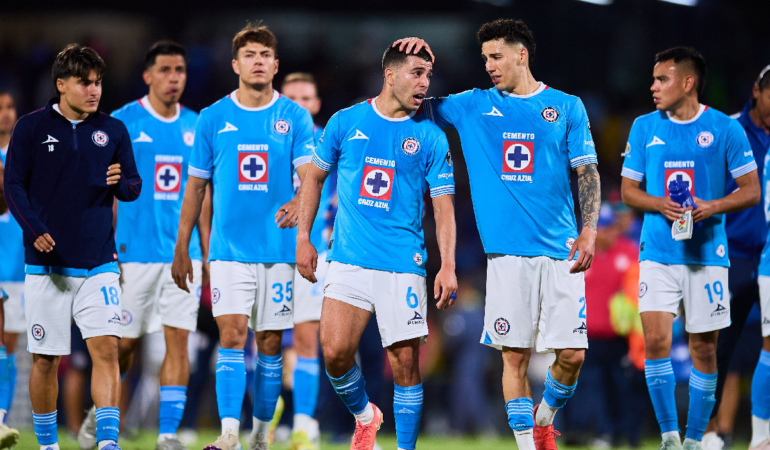 Cruz Azul volvió a quedar cerca de la final tras ser eliminados por América. Foto: Mexsport