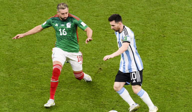Héctor Herrera elogió a Lionel Messi por su gol en el Mundial de Qatar / Foto: Mexsport