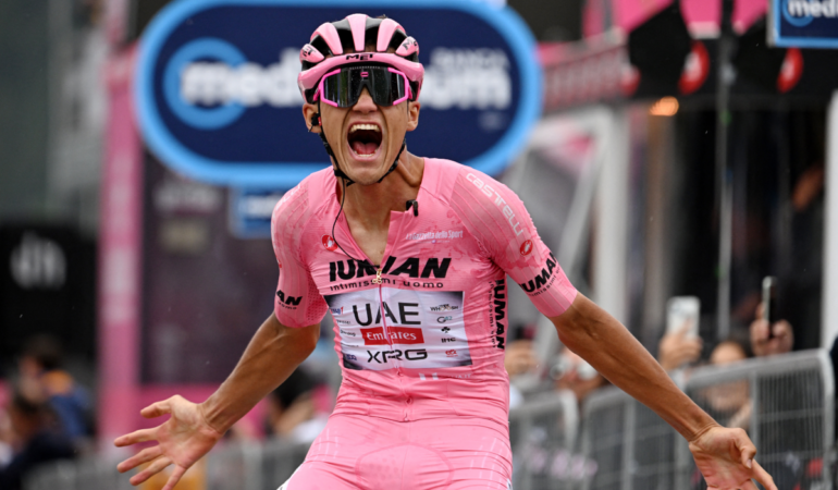 Isaac del Toro gana la etapa 17 del Giro de Italia Foto IG Isaac del Toro / Foto: Reuters