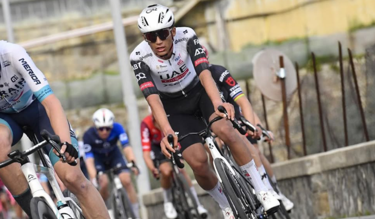 Isaac del Toro quedó quinto en la sexta etapa del Giro de Italia _ Foto_ IG Isaac del Toro