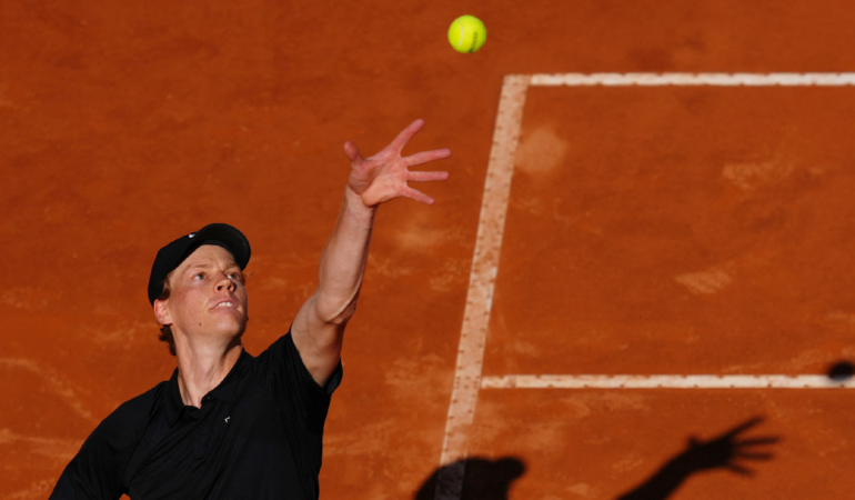 Jannik Sinner está en octavos de final foto_ Reuters