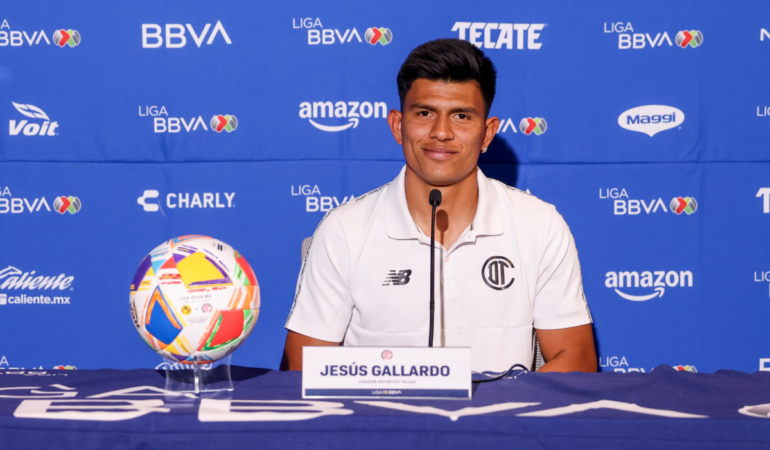 Jesús Gallardo espera ser campeón con Toluca por la afición / Foto: Lesslie Arredondo