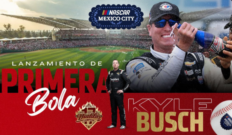 Kyle Busch es el noveno piloto con más victorias en la Nascar Cup Series