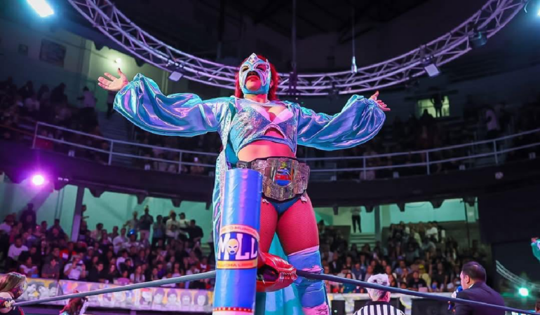 La Jarochita lista para su próximo compromiso en el FantasticaManía México 2025. Foto: ordazjarochita