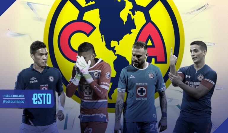 Los villanos de Cruz Azul en las derrotas contra el América