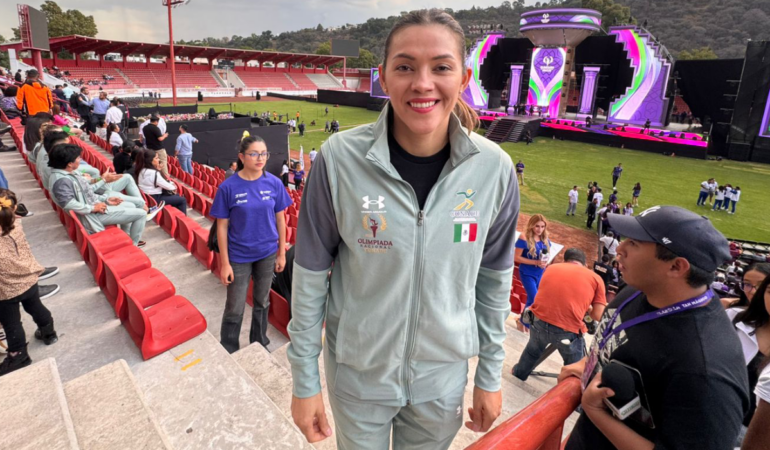 María del Rosario Espinoza es la atleta con más medallas olímpicas en México / Foto: Karen Morán