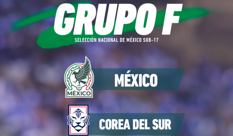 México tiene un grupo complicado para el Mundial Sub 17