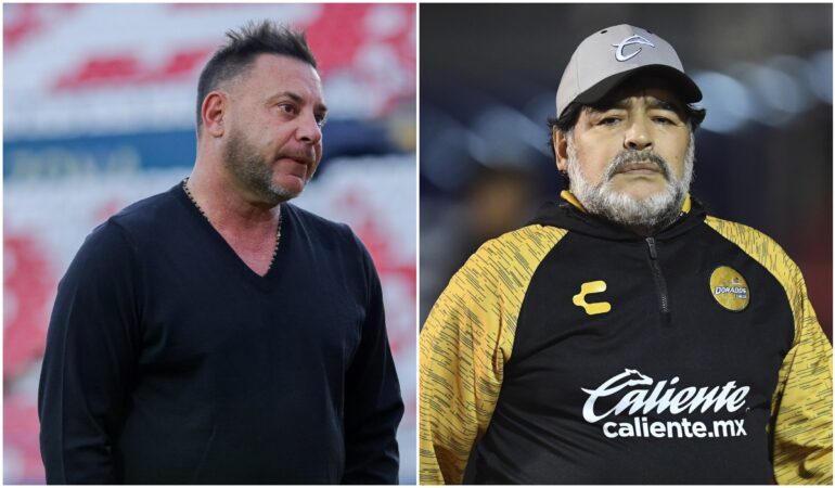Mohamed convenció a Maradona de dirigir a Dorados / Foto: Mexsport