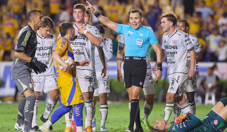 Necaxa fue eliminado por una acción polémica foto_ Mexsport