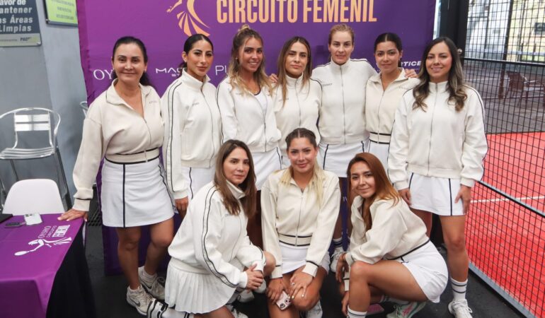 Oysho Circuito Femenil de Pádel inicia el 23 de mayo en Puebla FOTOS_Sarahí Melecio