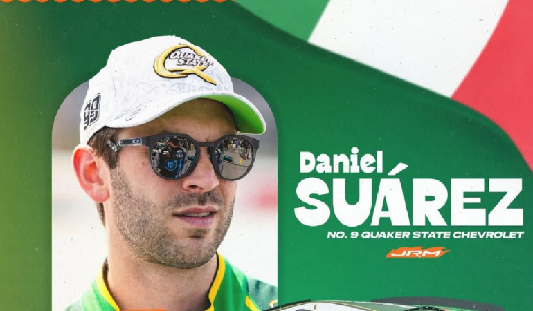 Daniel Suárez busca el doblete en México Cortesía Nascar