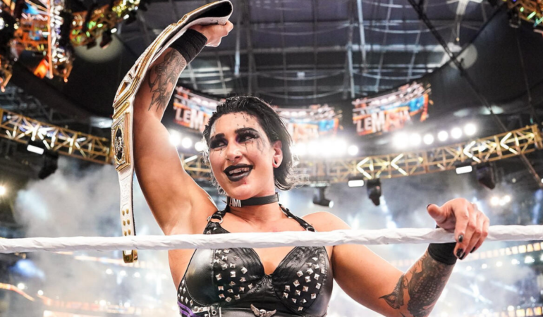Rhea Ripley criticó la doble moral de los aficionados a la lucha femenian / Foto: Cortesía WWE
