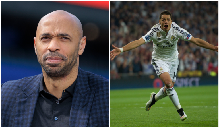 Thierry Henry criticó a Javier Hernández