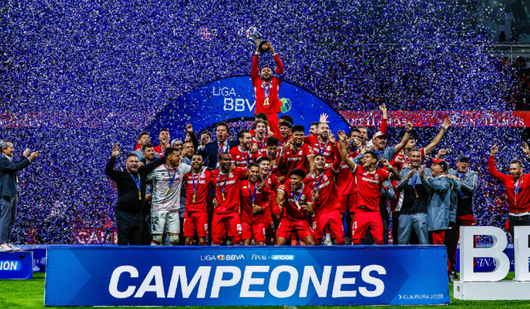 Toluca se convirtió en el campeón del futbol mexicano / Foto: Luis Garduño