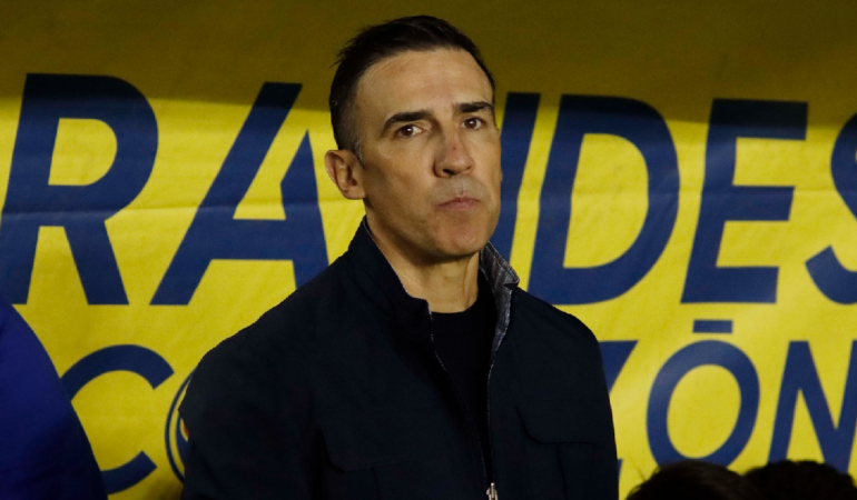 Vicente Sánchez reconoce su derrota ante el América / Foto: Erik Estrella