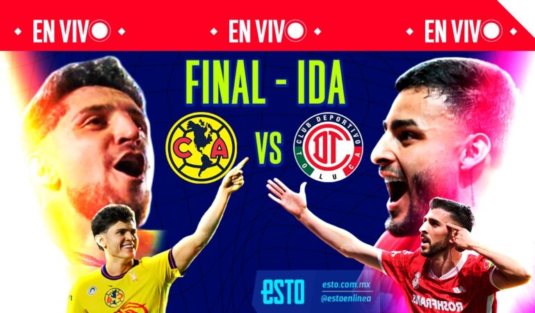 El América se enfrenta al Toluca en la final de ida / Arte: Noé López