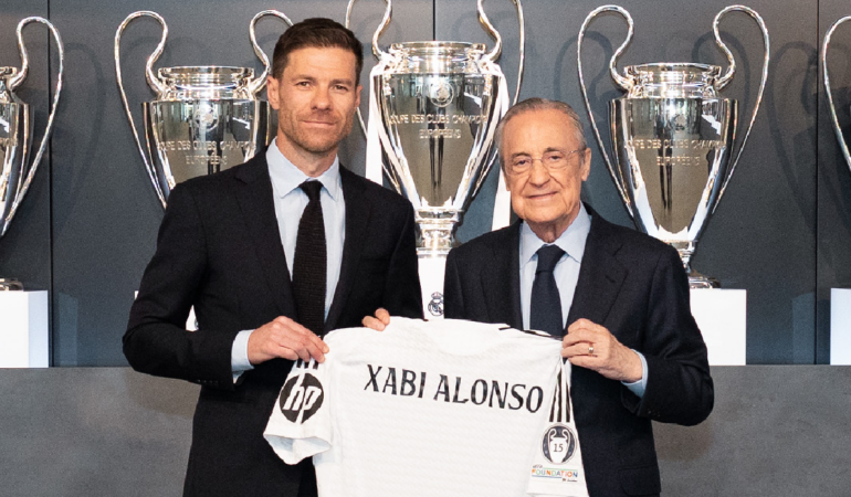 Xabi Alonso está listo para el reto de dirigir al Real Madrid / Foto: @realmadrid