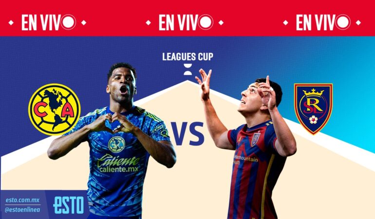América y Real Salt Lake se enfrentan en la jornada 1 de la Leagues Cup / Arte: Noé López