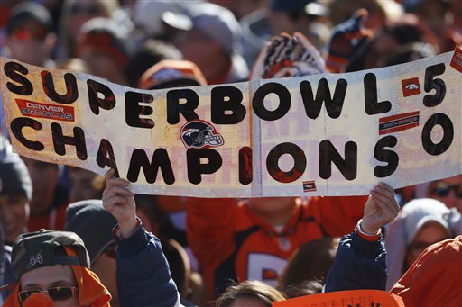 Fan, Super Bowl 50 winners