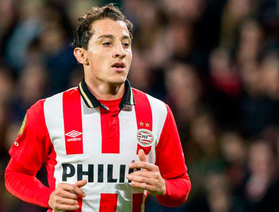 Andrés Guardado Regresará En Duelo De Psv Ante Vitesse Esto En Línea