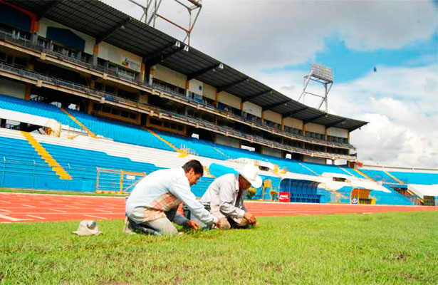 Para el duelo ante México, el Olímpico de San Pedro Sula ...