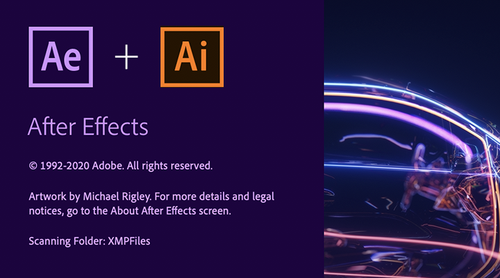 After Effect Illustrator