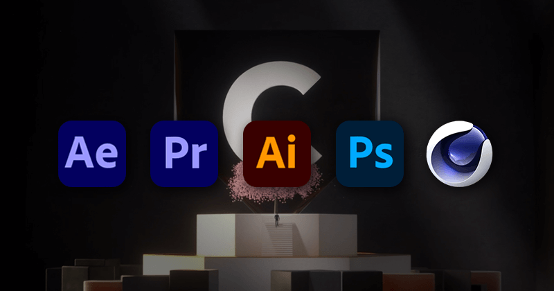 After Effects 프Premiere Pro Illustrator Photoshop Cinema 4D