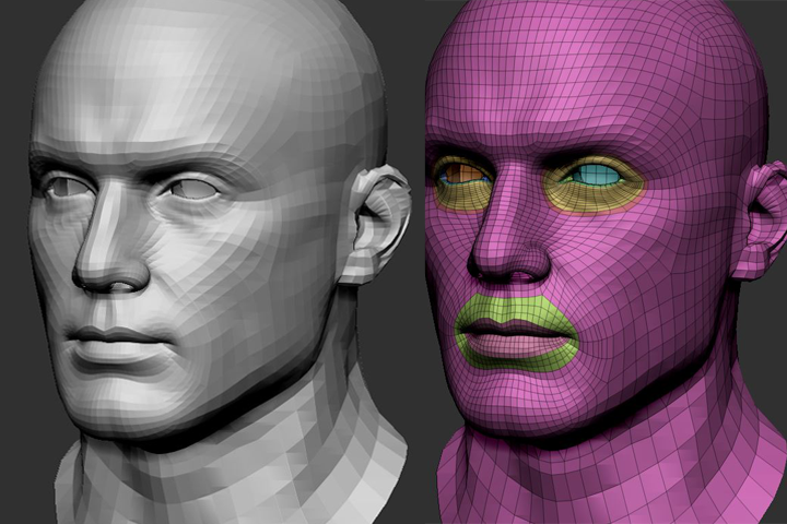제이슨 3D 캐릭터 얼굴 모델링 강의 예제