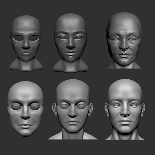 임홍찬 3D 캐릭터 전신 모델링 강의 예제