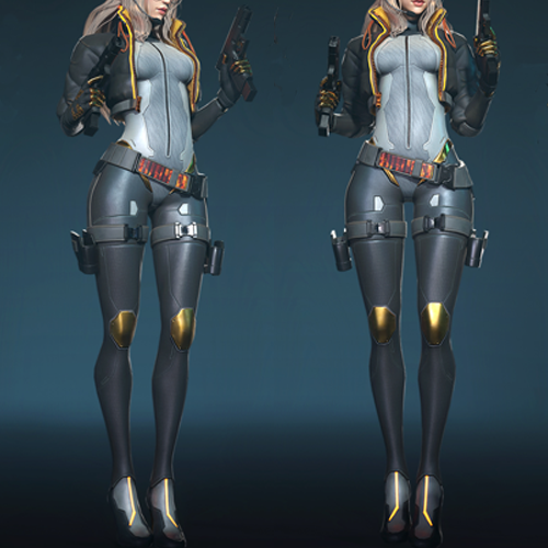 이로사 3D 캐릭터 전신 모델링 강의 예제