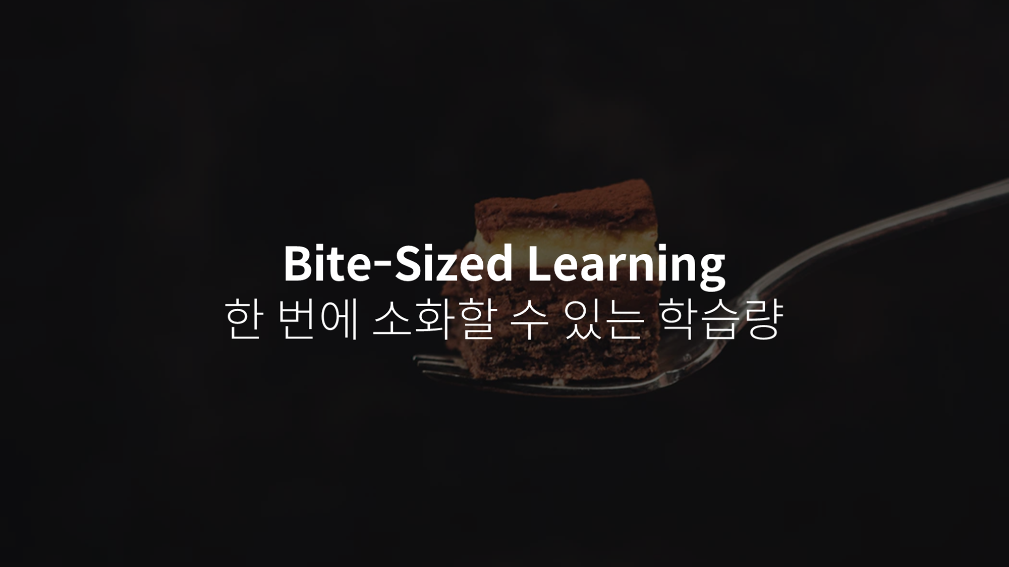 Bite Sized Learning