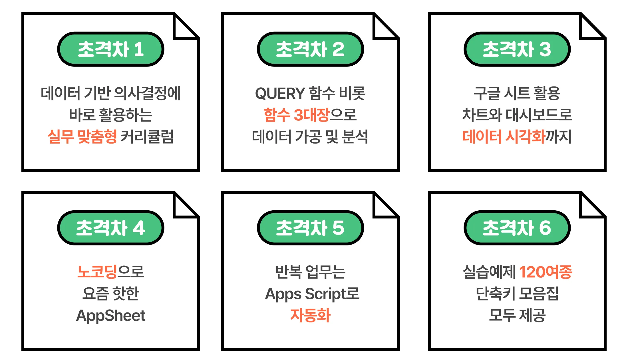 구글시트 실무