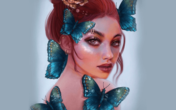 Stylized & Rendered: Digital Portrait Painting