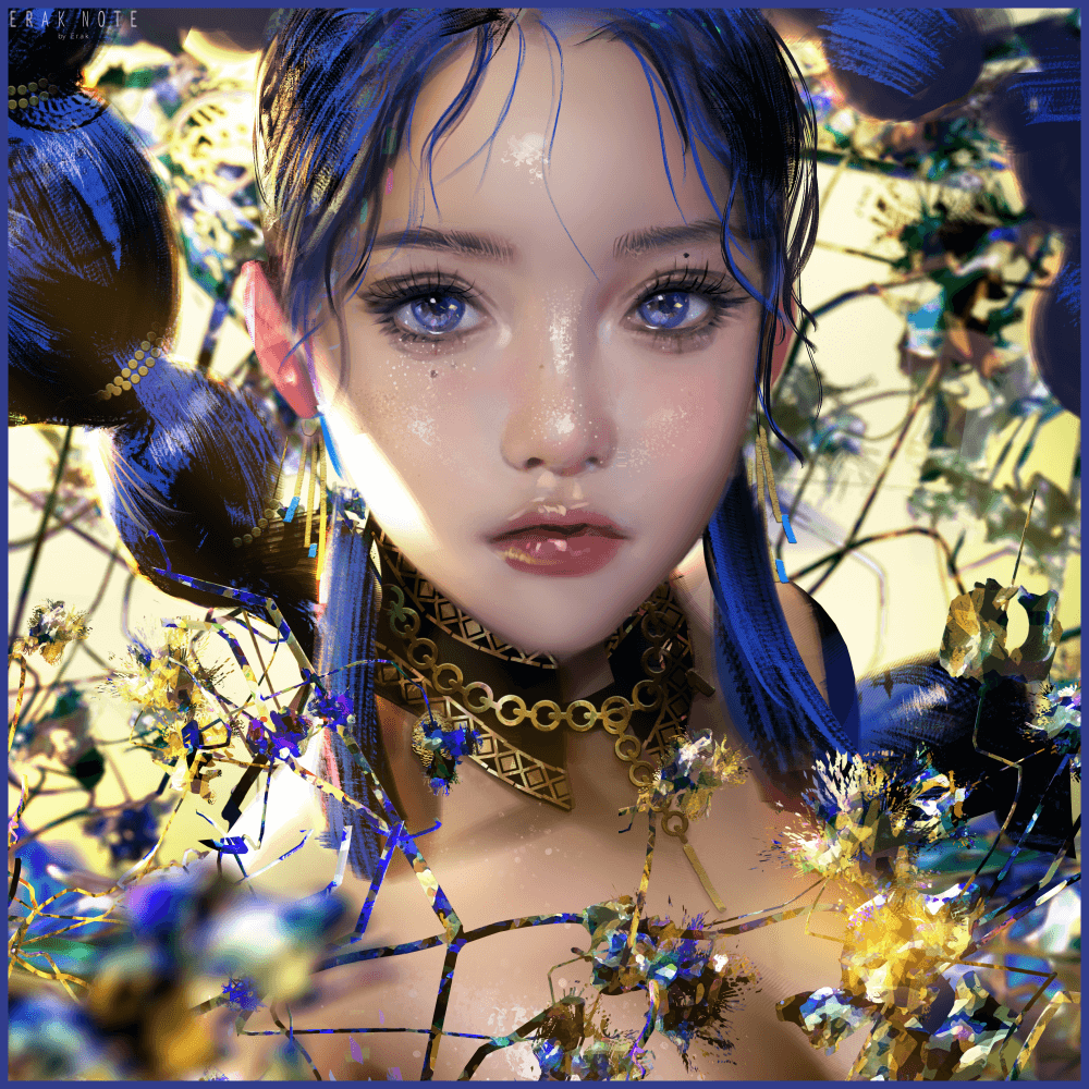 Coloso Erak Note Realistic Character Art in a Traditional Painting Style
