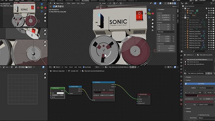 coloso Blender Artist, Anteater