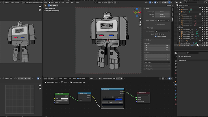coloso Blender Artist, Anteater