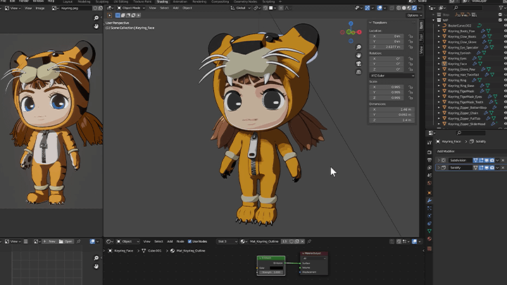 coloso Blender Artist, Anteater