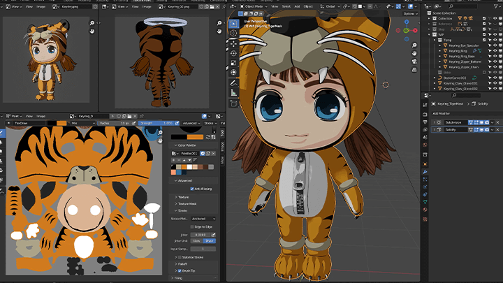 coloso Blender Artist, Anteater