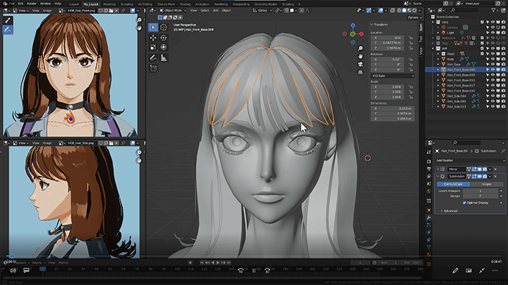 coloso Blender Artist, Anteater