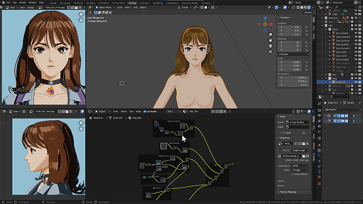 coloso Blender Artist, Anteater