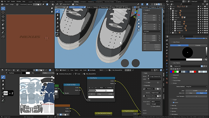 coloso Blender Artist, Anteater