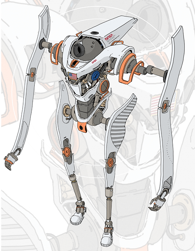 Coloso Kenn Yap Intro to Mech Drawing for Sci-Fi Illustration