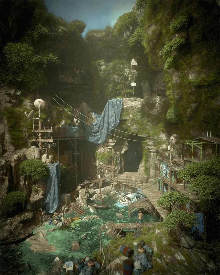 Coloso Florian Renaux Easily Build Surreal Nature Scenes With C4D & Octane