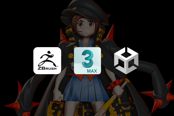 Zbrush 3max Unity