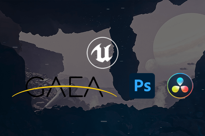 Unreal Gaea Photoshop DaVinci