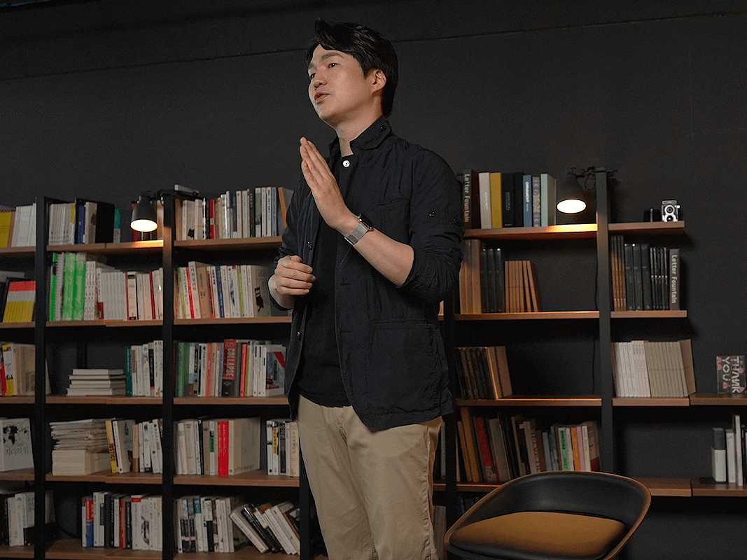 타이포그래피 교육자 김의래 이미지