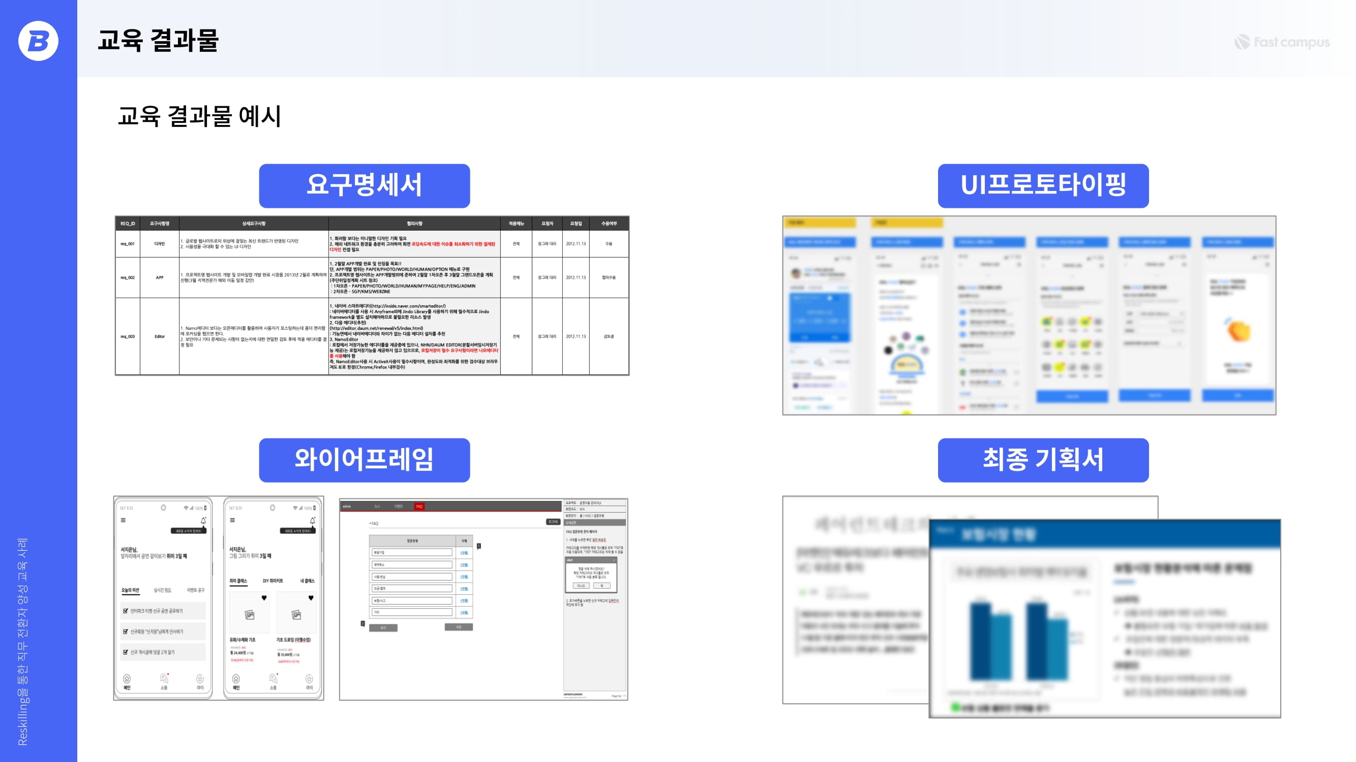 교육 결과물