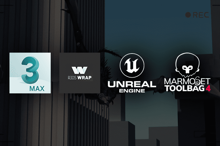3ds Max Wrap3 Unreal Engine Marmoset Toolbag 4